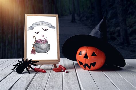 Halloween Wall Art for Kids Digital Download Printable Wall | Etsy