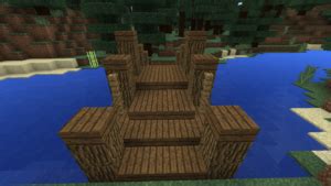 Holzbr Cke In Minecraft Bauen Minecraft Builder