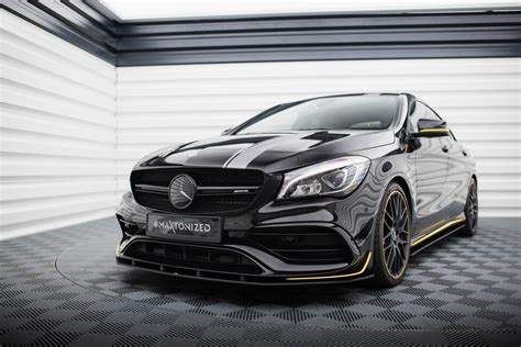 Street Pro Front Splitter Mercedes Amg Cla Aero C Facelift Our