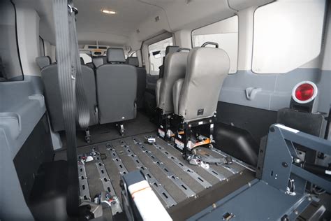 Ford-Transit-Abilitrax-Wheelchair-Van-Interior-8 - Creative Mobility Group