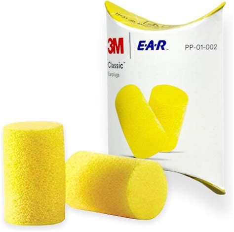 3m Ear Classic Foam Disposable Earplugs Pp 01 002 The Ear Defender