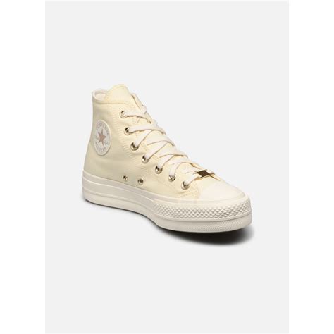 Converse Chuck Taylor All Star Lift Elevated Gold Hi W A05198c Sneakerjagers