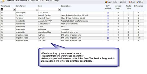 Quickbooks Compatible Irrigation Maintenance And Service Software The Service Program