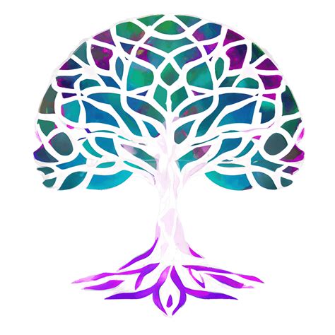 Watercolor Celtic Tree Of Life Graphic · Creative Fabrica