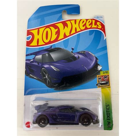 Hot Wheels Kdenigsegg Roxo Carrinho De Colecionador Shopee Brasil