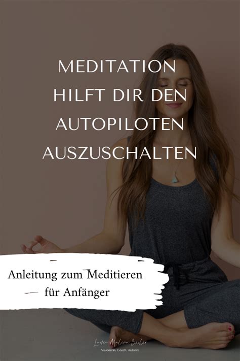 Jeder Kann Meditieren Anleitung Zum Meditieren F R Anf Nger Laura