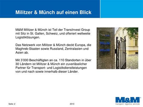 PPT Militzer Münch auf einen Blick PowerPoint Presentation ID 4200691