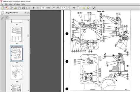 Massey Ferguson Eu Tractor Mf6100 Series Service Manual Pdf Download