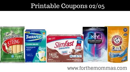 Printable Coupons Roundup Save On Slimfast Nexium Listerine More