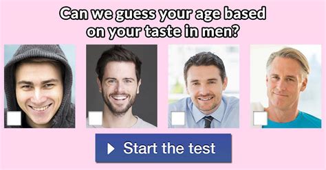 Can We Guess Your Age Based On Your Taste In Men