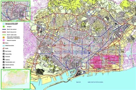 Mapas De Barcelona Todos Los Mapas De Bcn Para Turistas