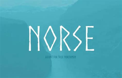 Norse Font Free Download - [By JCfonts] | Fonty Fonts