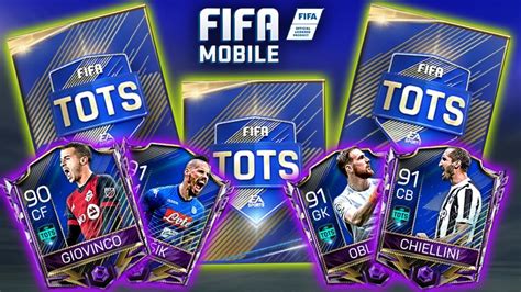 MASSIVE TOTS PACK OPENING FIFA MOBILE TOTS IS HERE YouTube