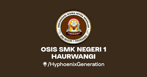 OSIS SMK NEGERI 1 HAURWANGI Instagram TikTok Linktree