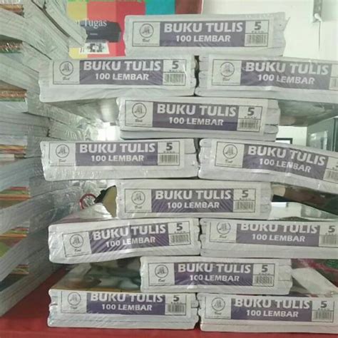 Jual Buku Tulis Aa 100 Isi 100 Lembar Shopee Indonesia