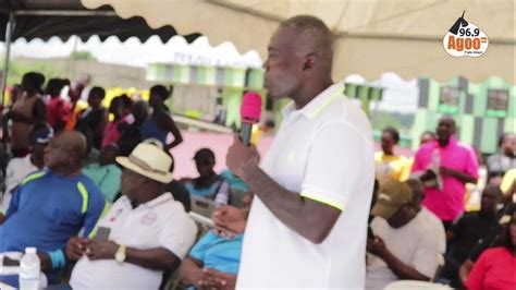 Nana Owiredu Wadie I Commissions Tennis Court Complex At Nkwatia Video