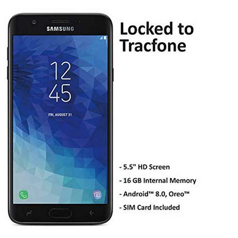 Tracfone Samsung Galaxy J7 Crown 4g Lte Prepaid Smartphone Locked