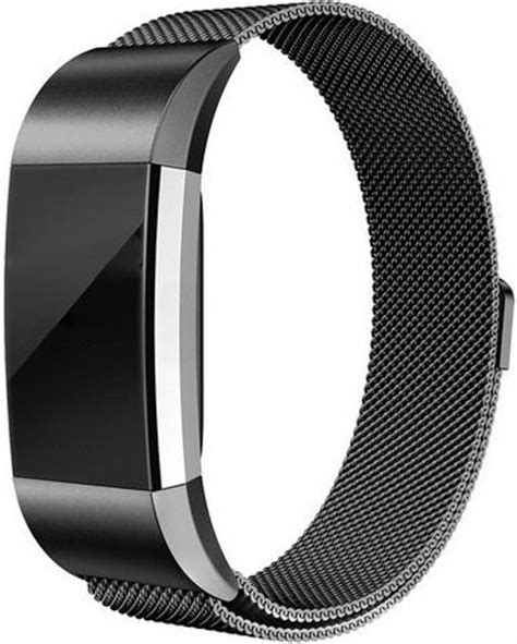 Bracelet Milanaise Fitbit Charge Noir