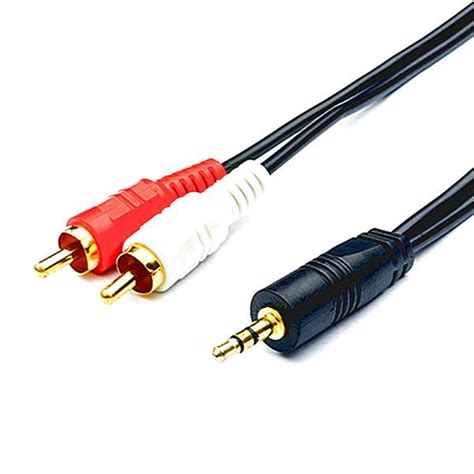 Кабель 3.5 jack-2RCA 1.5м (пакет) - Фэмили - магазин крутых гаджетов