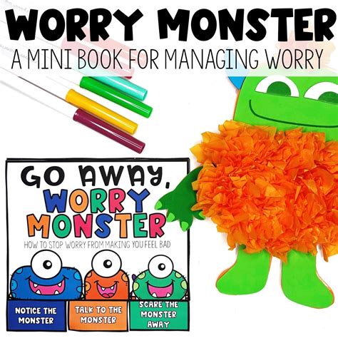 Worry Monster Mini Book