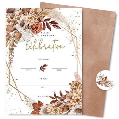 Boho Wedding Invitations: Chic and Trendy Designs for Modern Couples ...