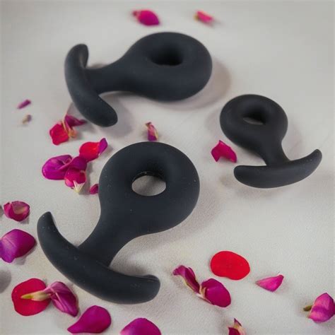 Silicone Anal Plug Beads Beginners Sextoy For Women Anal Beads Heart Shaped Beads Adult Toy