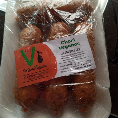 La Gata Vegana Chorizos Veganos Review Abillion