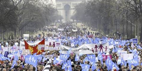 Manifestation contre le mariage gay un invité surprise met le FN dans l embarras