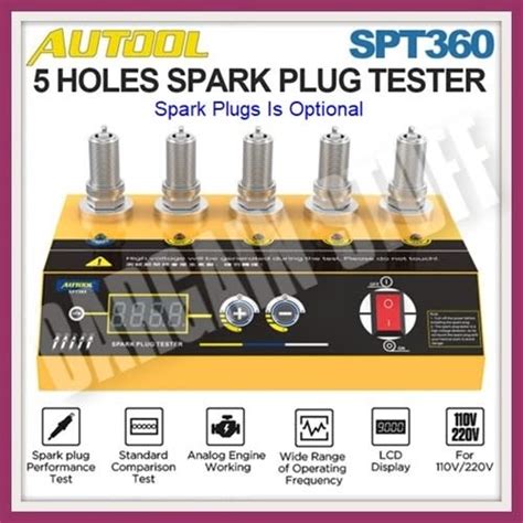 Other Tools Kits Autool Spt Spark Plug Tester With Adjustable