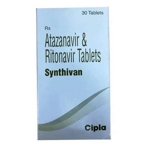 Synthivan Atazanavir Ritonavir Prescription Cipla Ltd At Rs