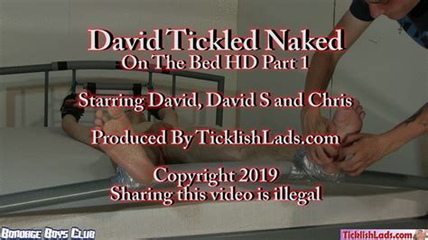 LadsFeet And Tickling David Tickled Naked On The Bed HD MultiCam Part