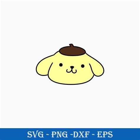 Pompompurin Svg Sanrio Characters Svg Cartoon Svg Png Dxf Inspire