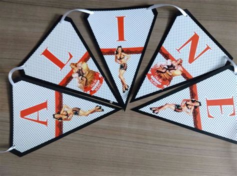 Bandeirola chá de lingerie Elo7 Produtos Especiais