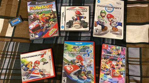 My Mario Kart Game Collection Youtube