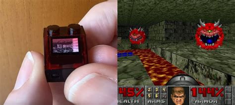 OMG, it's playable: 'Doom' on a Lego brick - OMG.BLOG