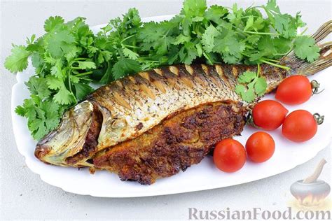 В духовке, Блюда из карпа, рецепты на RussianFood.com: 142 рецепта