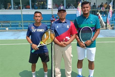 Porprov Vi Babel Tenis Beregu Bangka Barat Persembahkan Emas