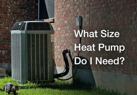 Residential Heat Pump Sizing Chart