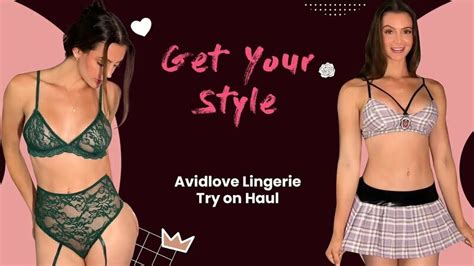 Avidlove Try On Haul With Jakarabella Adorable Sexy Lingerie For