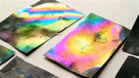 How To Make Rainbow Paper Experiment For Kids Youtube