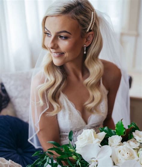 Bridal Formal Hairstylist On Instagram “glam Waves For Beautiful Bride Farron Captured P