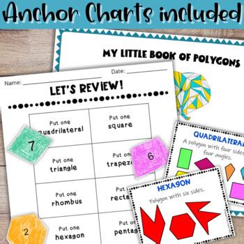 Classifying Polygons Quadrilaterals Triangles D Shapes Activities