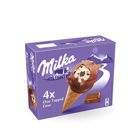 Ice Cream Milka Choco Topped Cones 妙卡巧克力甜筒4s