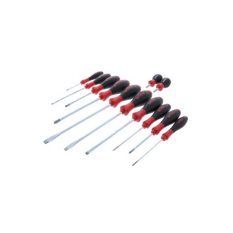 Wiha Screwdriver Set Pc Phillips Slotted Stubby Msc Direct