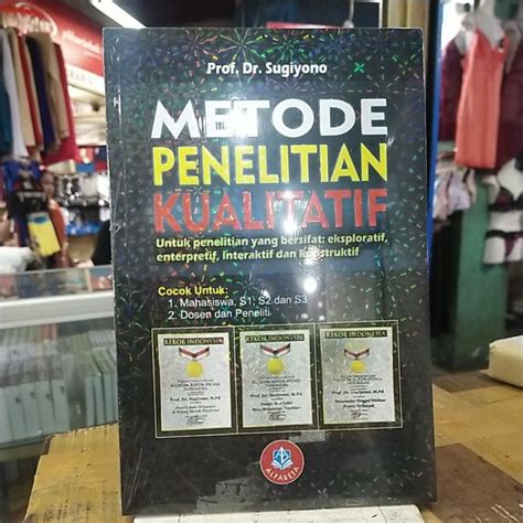 Jual Buku Metode Penelitian Kualitatif Shopee Indonesia