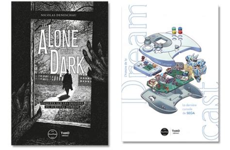 Des livres sur Alone in the Dark et la Dreamcast chez Third Éditions