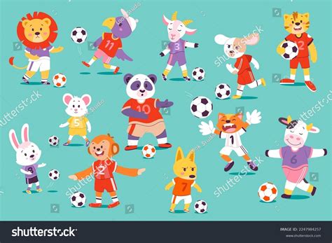 311 Cartoon Monkey Soccer Images Stock Photos And Vectors Shutterstock