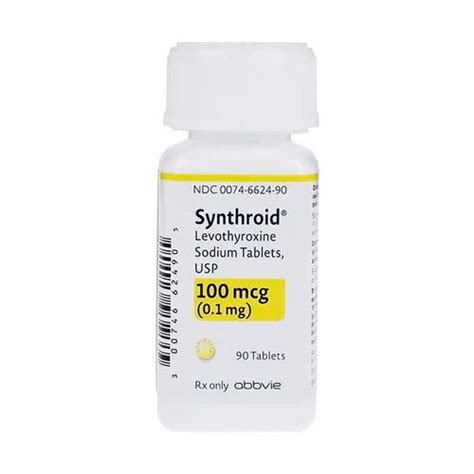 Synthroid Tablet Mcg At Best Price In Mumbai By Bull Pharmachem