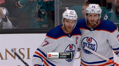 Sharks Smacked By Oilers Connor Mcdavid Scores Two Goals On