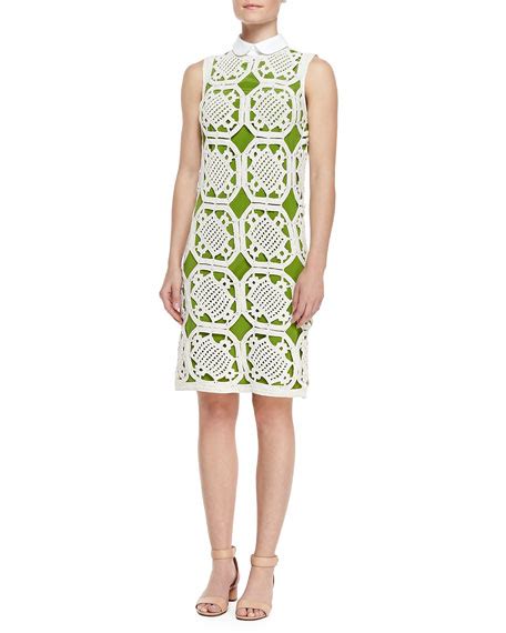 Tory Burch Lexi Cotton Crochet Dress